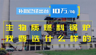 【生物质·津贴】生物质燃料锅炉10万元/吨津贴已经出台，我要选什么样的锅炉？